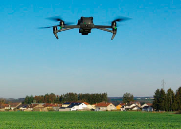 Le travail d'un pilote de drone 