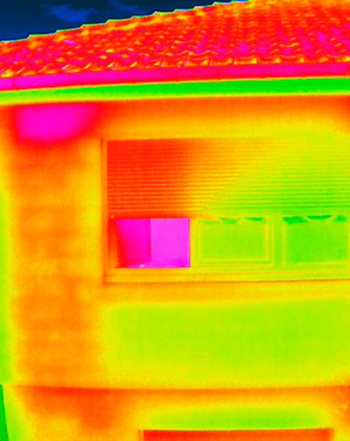 Thermographie par drone